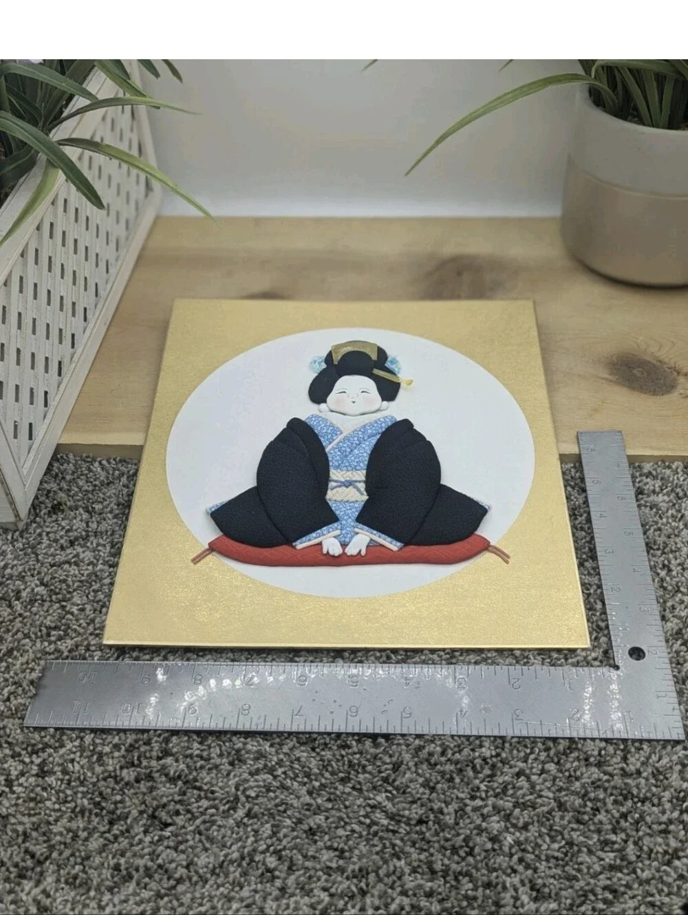 Japanesse Kurumie Stitched Oshie 3D press figure 9.5